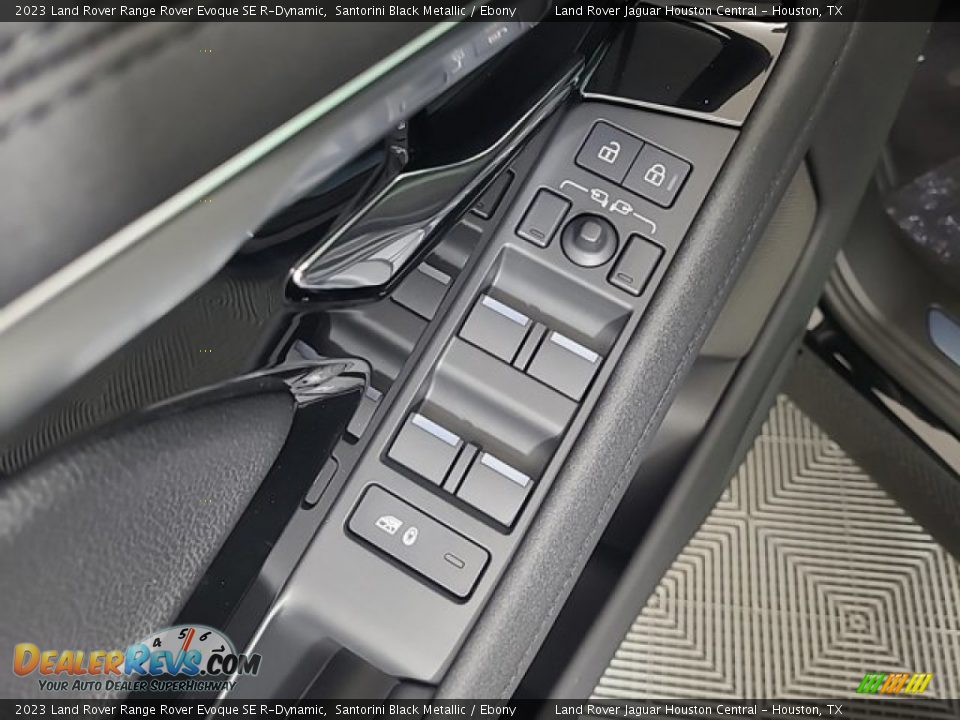2023 Land Rover Range Rover Evoque SE R-Dynamic Santorini Black Metallic / Ebony Photo #14