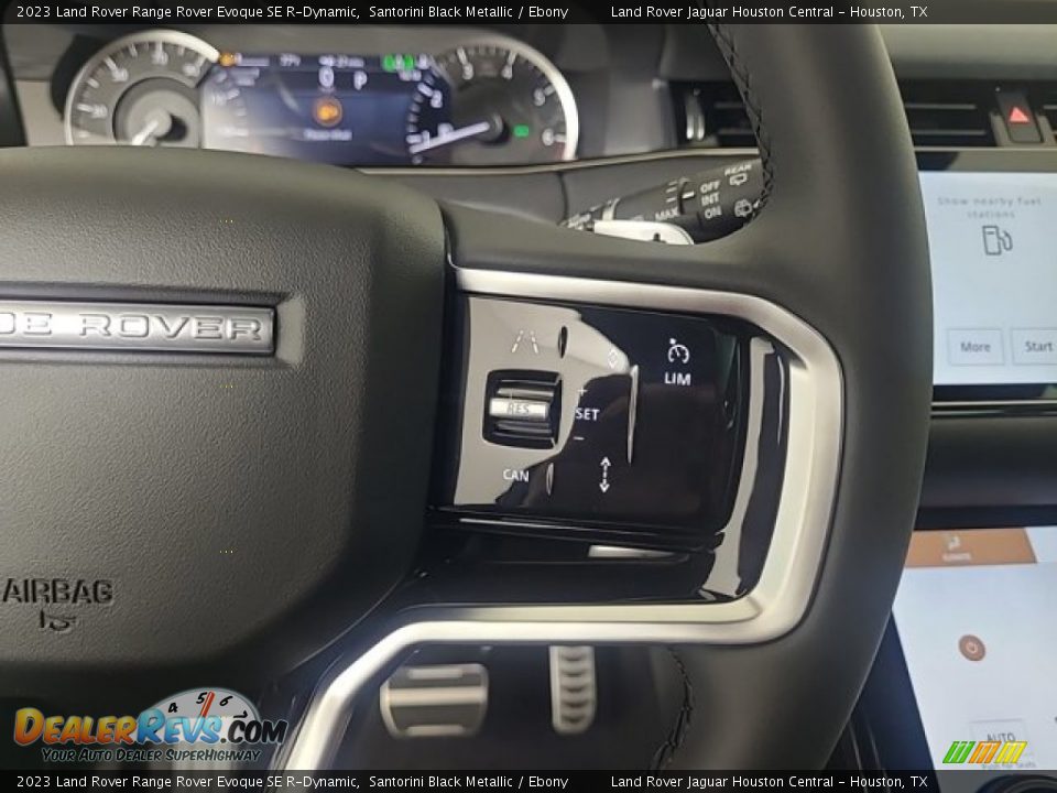 2023 Land Rover Range Rover Evoque SE R-Dynamic Santorini Black Metallic / Ebony Photo #18