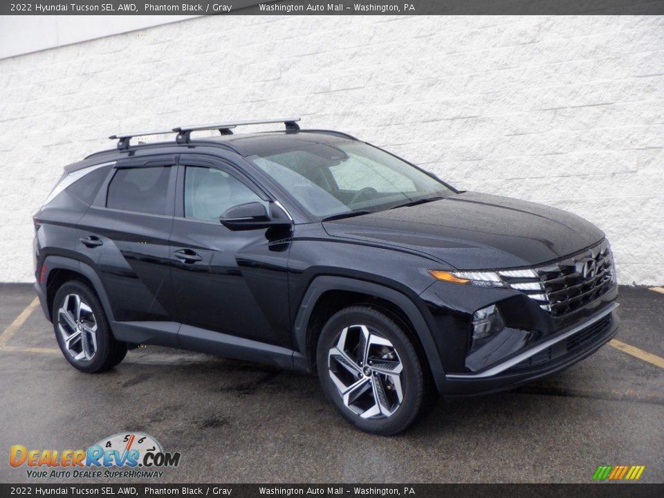 Front 3/4 View of 2022 Hyundai Tucson SEL AWD Photo #1