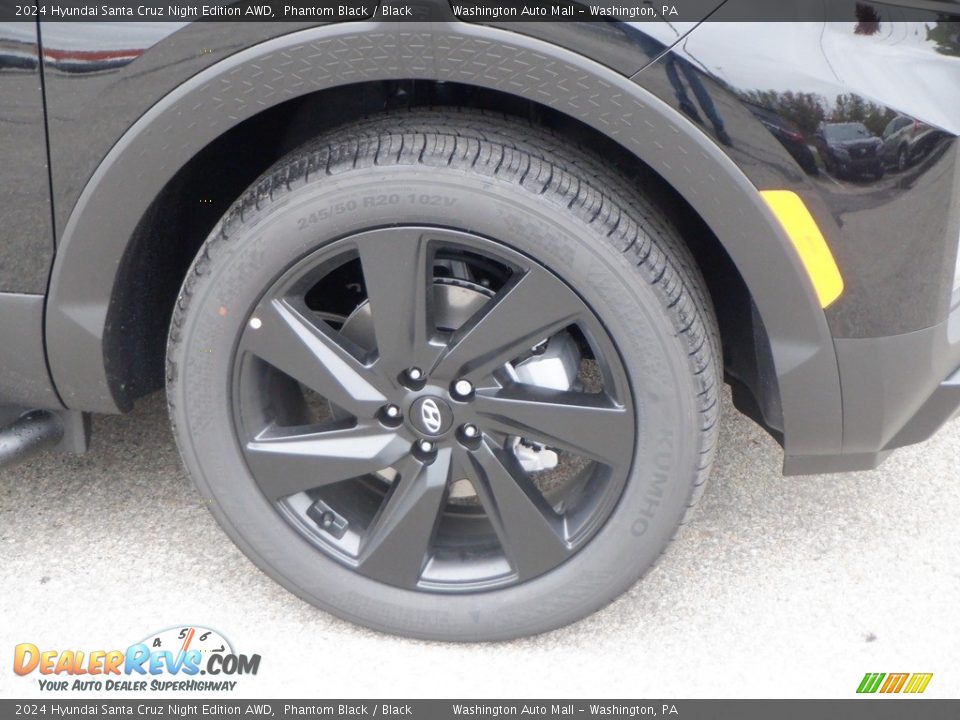 2024 Hyundai Santa Cruz Night Edition AWD Wheel Photo #2