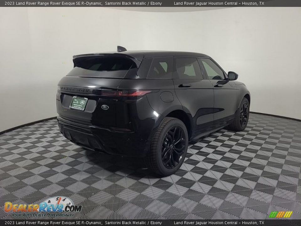 2023 Land Rover Range Rover Evoque SE R-Dynamic Santorini Black Metallic / Ebony Photo #2