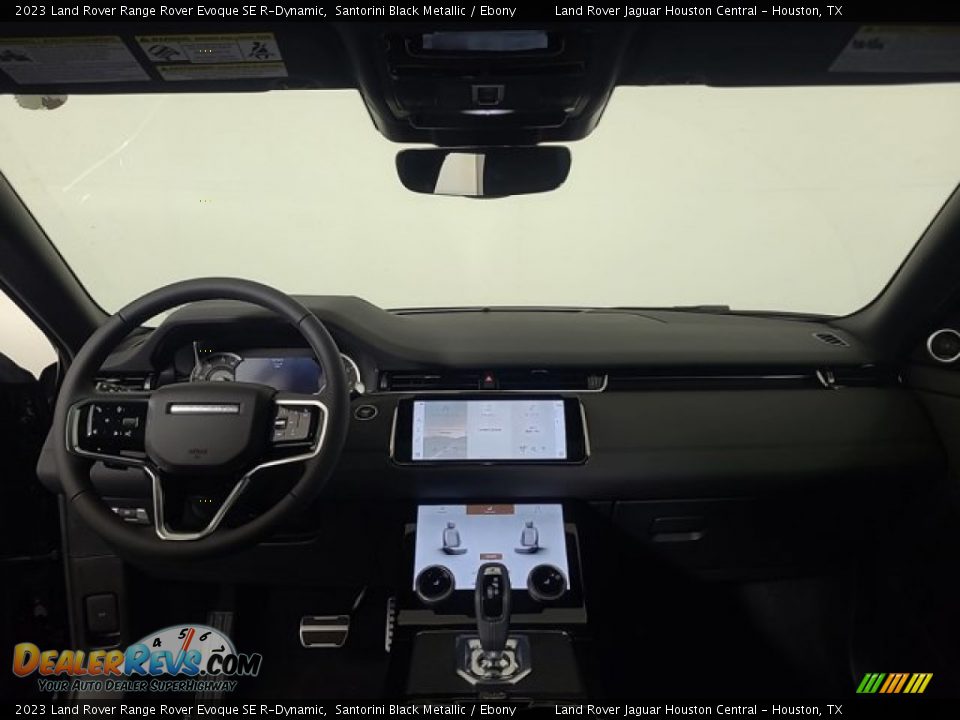 2023 Land Rover Range Rover Evoque SE R-Dynamic Santorini Black Metallic / Ebony Photo #4