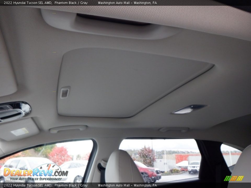 Sunroof of 2022 Hyundai Tucson SEL AWD Photo #9