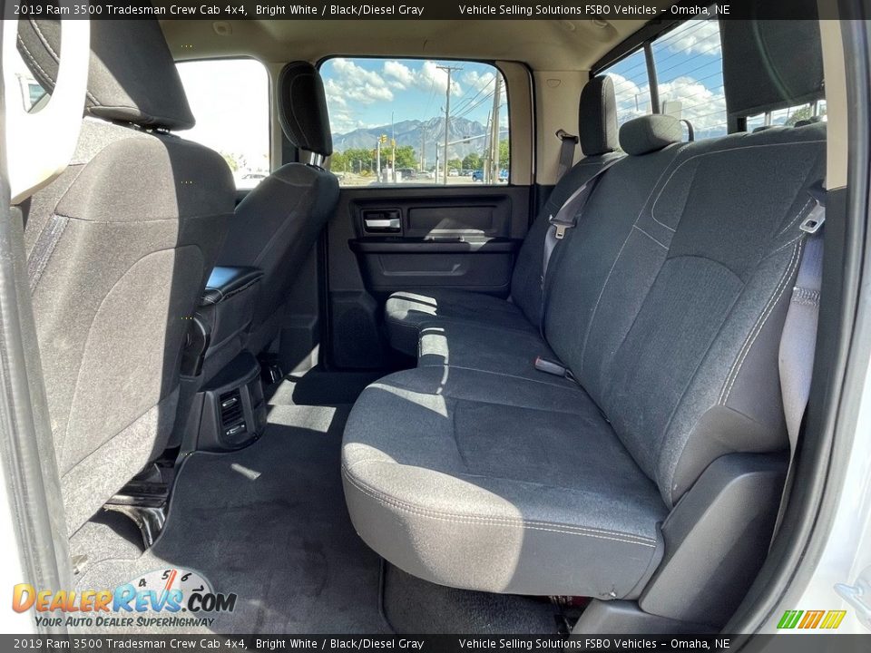 2019 Ram 3500 Tradesman Crew Cab 4x4 Bright White / Black/Diesel Gray Photo #13