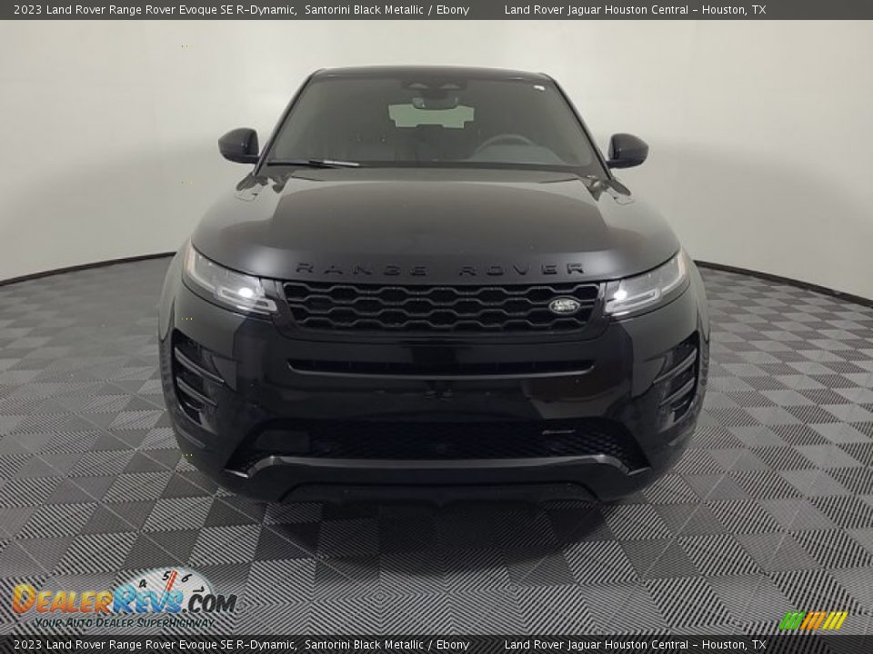 2023 Land Rover Range Rover Evoque SE R-Dynamic Santorini Black Metallic / Ebony Photo #8