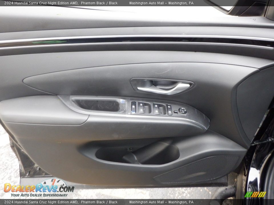 Door Panel of 2024 Hyundai Santa Cruz Night Edition AWD Photo #13