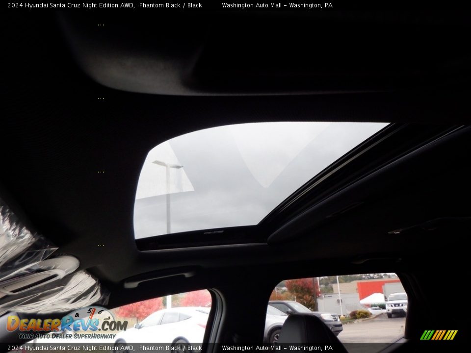 Sunroof of 2024 Hyundai Santa Cruz Night Edition AWD Photo #16