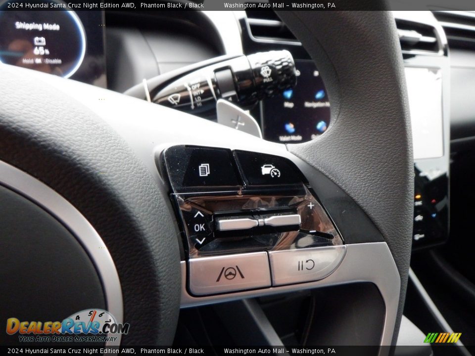 2024 Hyundai Santa Cruz Night Edition AWD Steering Wheel Photo #26