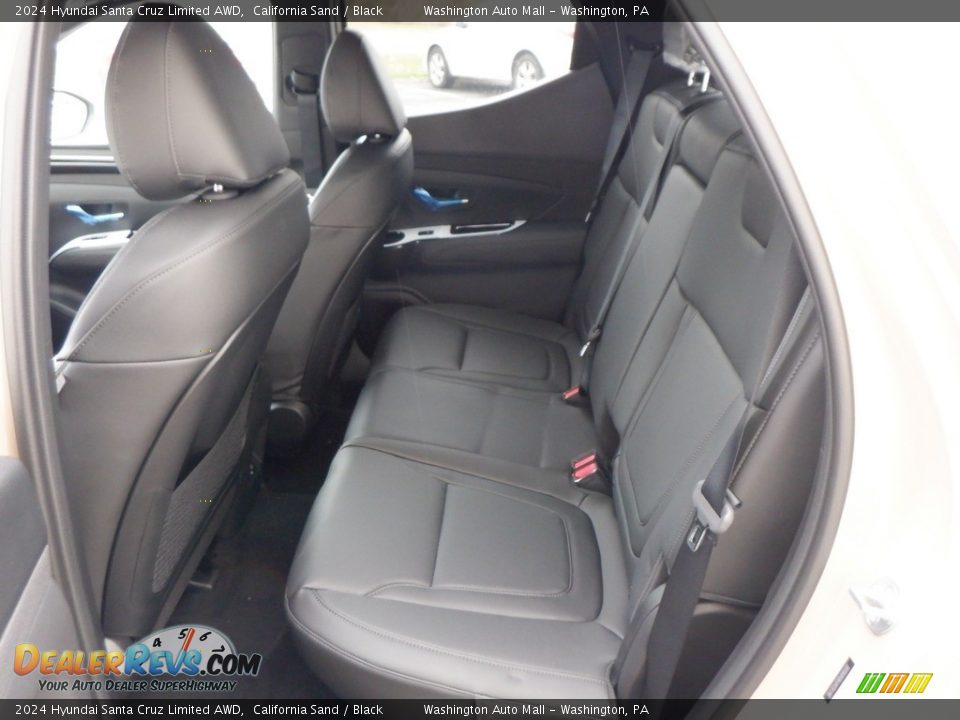 Rear Seat of 2024 Hyundai Santa Cruz Limited AWD Photo #32