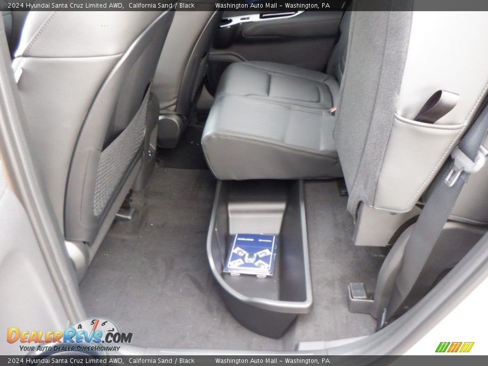 Rear Seat of 2024 Hyundai Santa Cruz Limited AWD Photo #33
