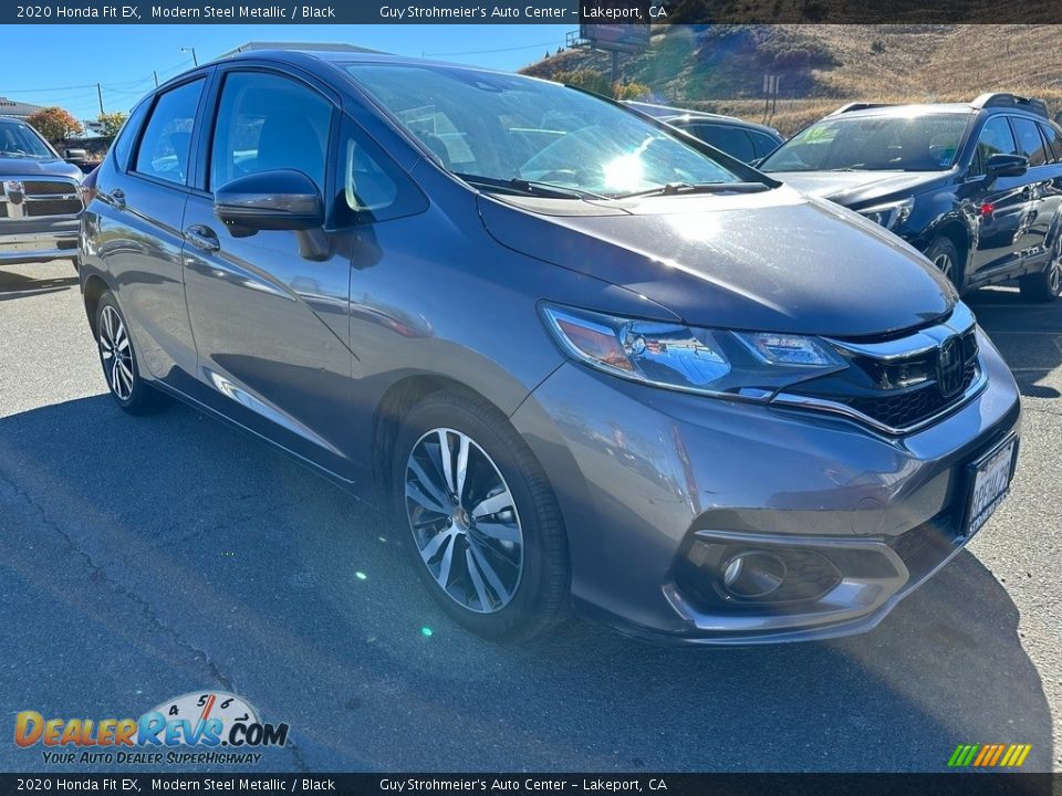 2020 Honda Fit EX Modern Steel Metallic / Black Photo #1