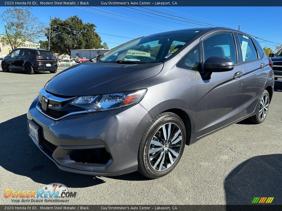 Modern Steel Metallic 2020 Honda Fit EX Photo #3