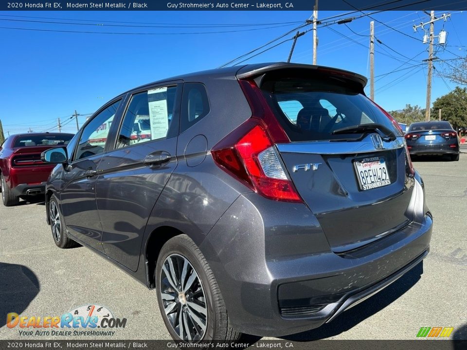 2020 Honda Fit EX Modern Steel Metallic / Black Photo #4