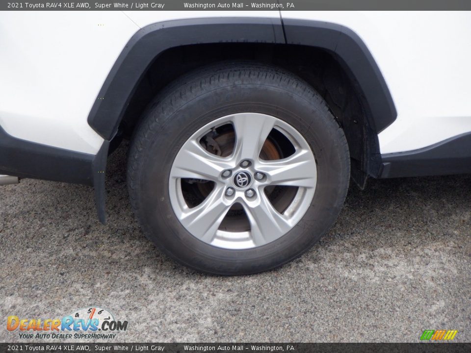 2021 Toyota RAV4 XLE AWD Wheel Photo #3