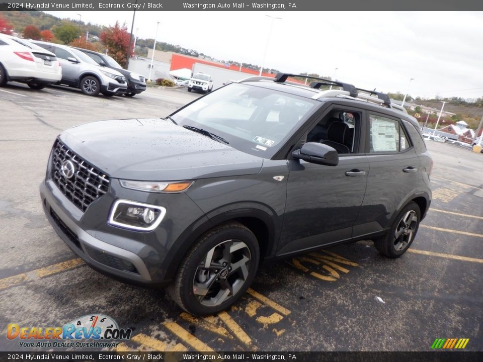 2024 Hyundai Venue Limited Ecotronic Gray / Black Photo #6