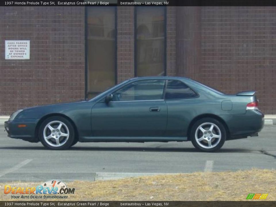 Green honda prelude #1