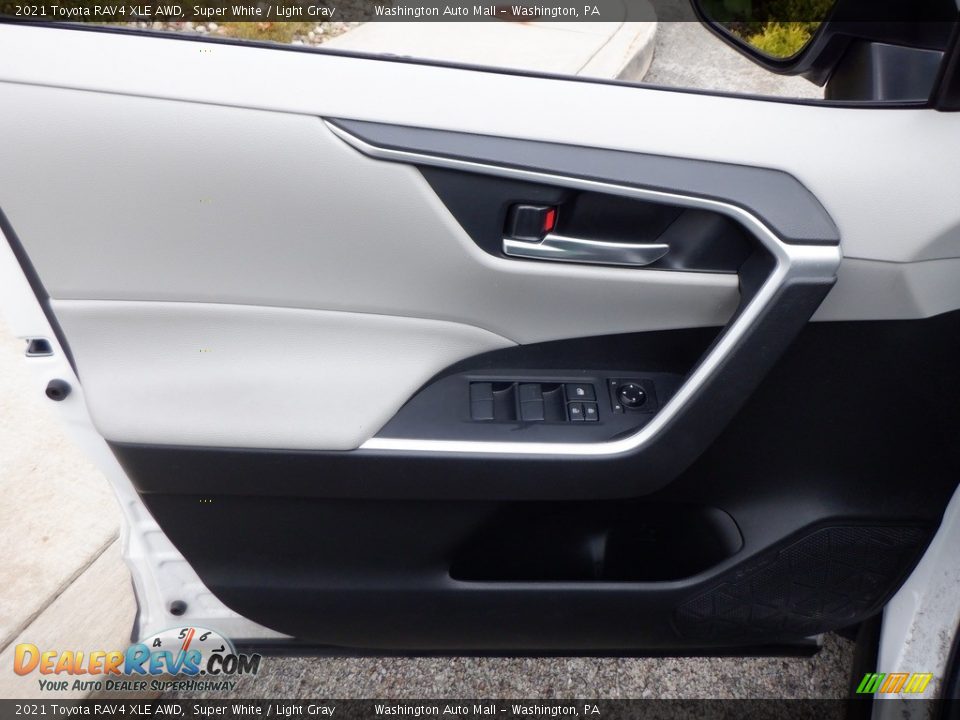 Door Panel of 2021 Toyota RAV4 XLE AWD Photo #15