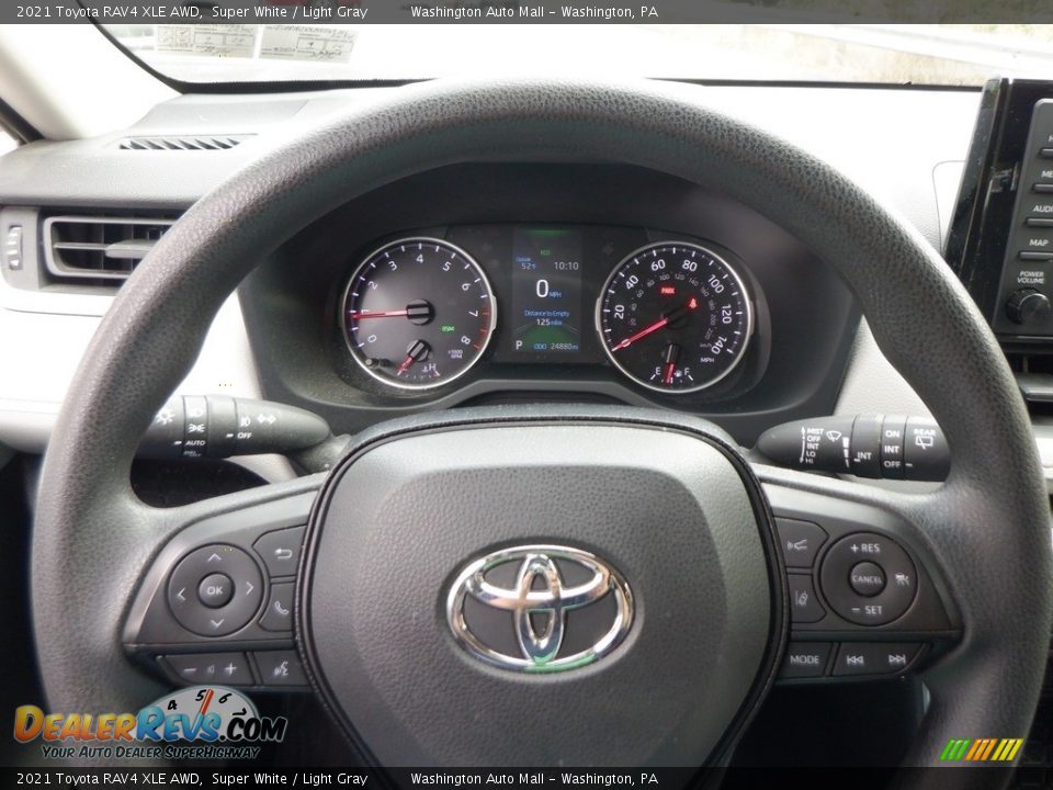 2021 Toyota RAV4 XLE AWD Steering Wheel Photo #27