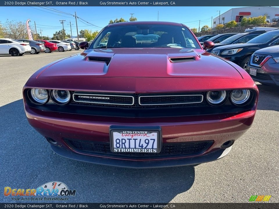 2020 Dodge Challenger SXT Octane Red / Black Photo #2