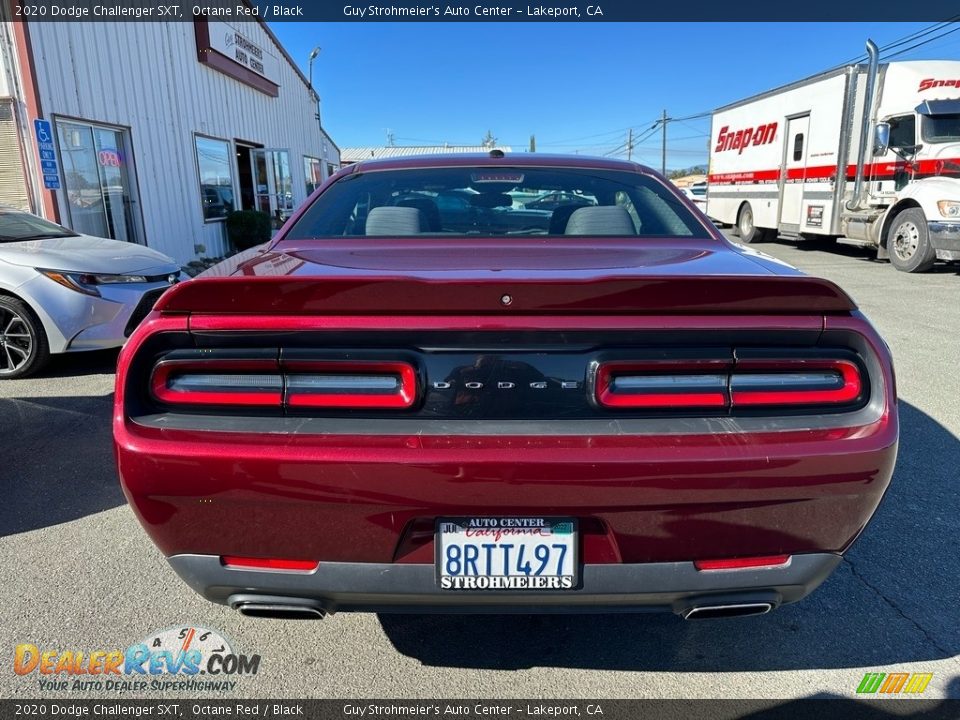 2020 Dodge Challenger SXT Octane Red / Black Photo #5