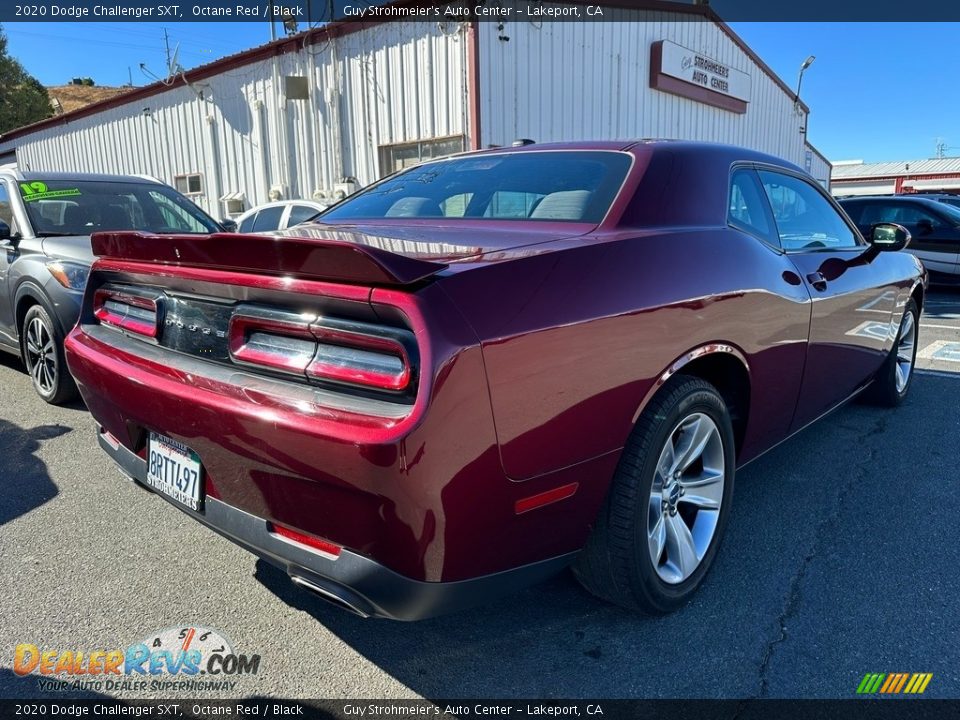 2020 Dodge Challenger SXT Octane Red / Black Photo #6