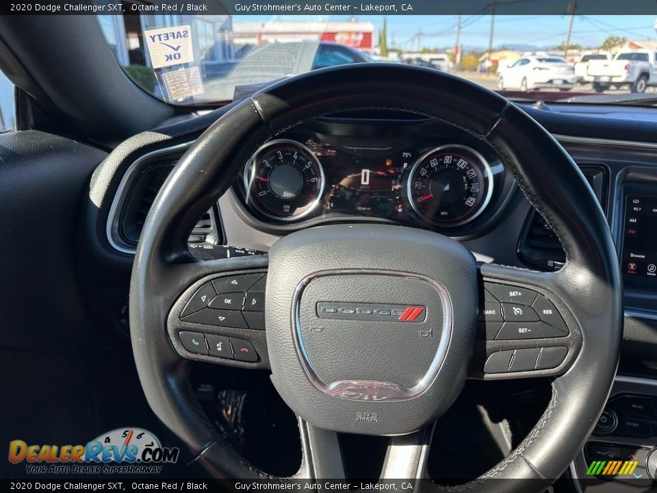 2020 Dodge Challenger SXT Octane Red / Black Photo #8