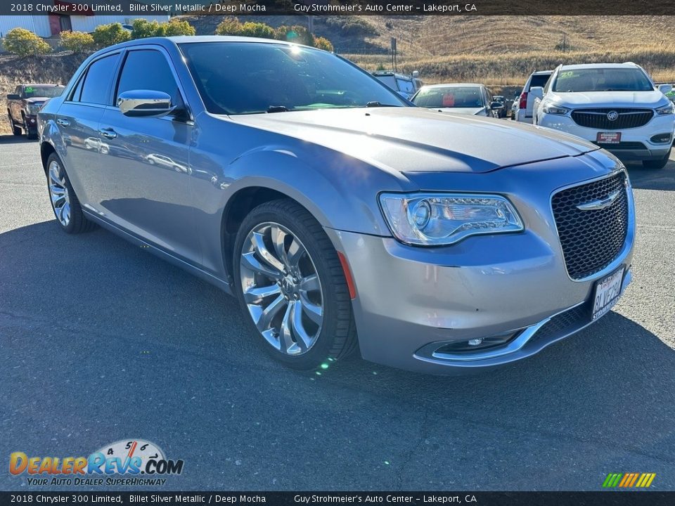 2018 Chrysler 300 Limited Billet Silver Metallic / Deep Mocha Photo #1