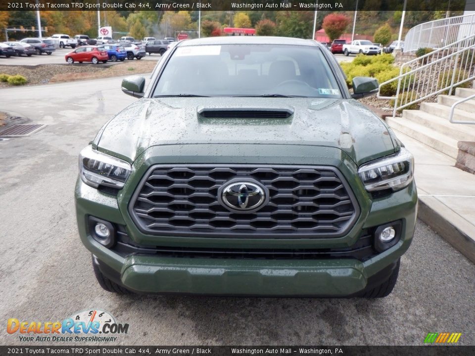 Army Green 2021 Toyota Tacoma TRD Sport Double Cab 4x4 Photo #6