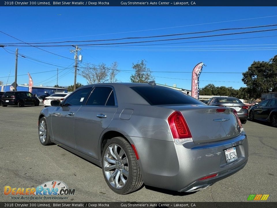 2018 Chrysler 300 Limited Billet Silver Metallic / Deep Mocha Photo #4