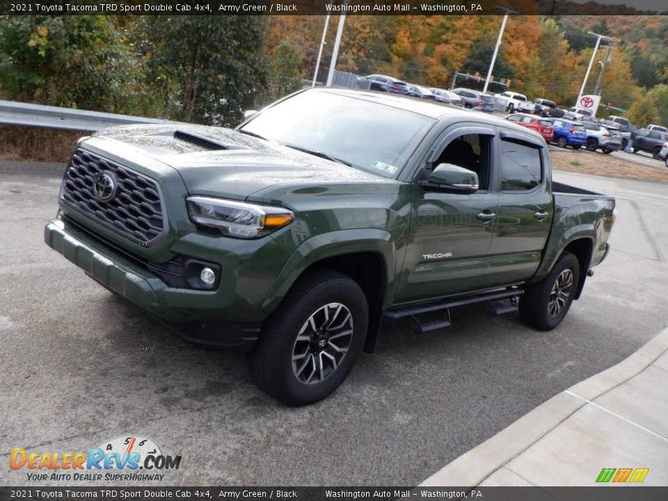 Army Green 2021 Toyota Tacoma TRD Sport Double Cab 4x4 Photo #7