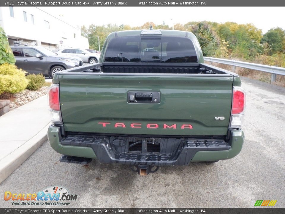 Army Green 2021 Toyota Tacoma TRD Sport Double Cab 4x4 Photo #9