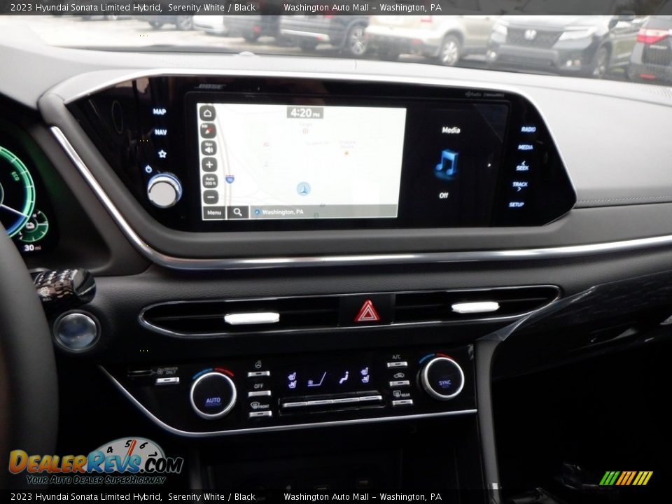 2023 Hyundai Sonata Limited Hybrid Serenity White / Black Photo #19