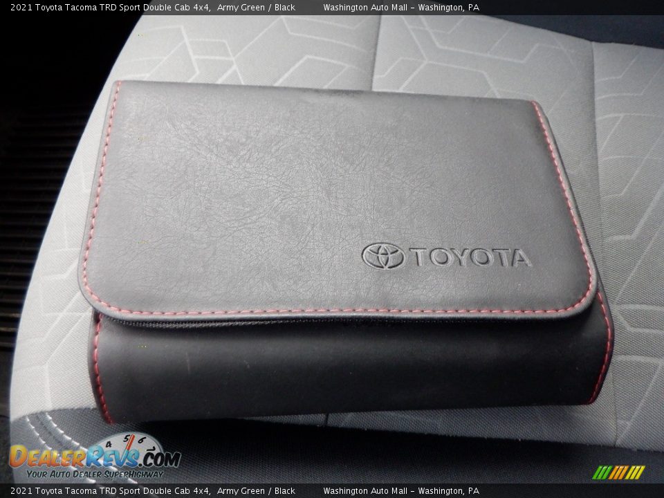 2021 Toyota Tacoma TRD Sport Double Cab 4x4 Army Green / Black Photo #36