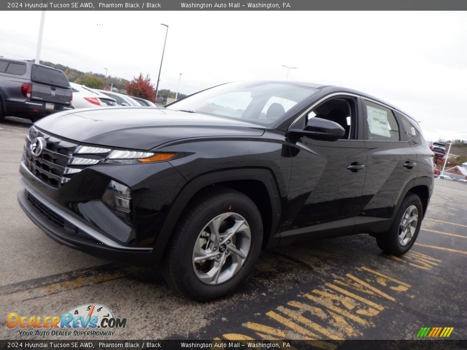 2024 Hyundai Tucson SE AWD Phantom Black / Black Photo #4