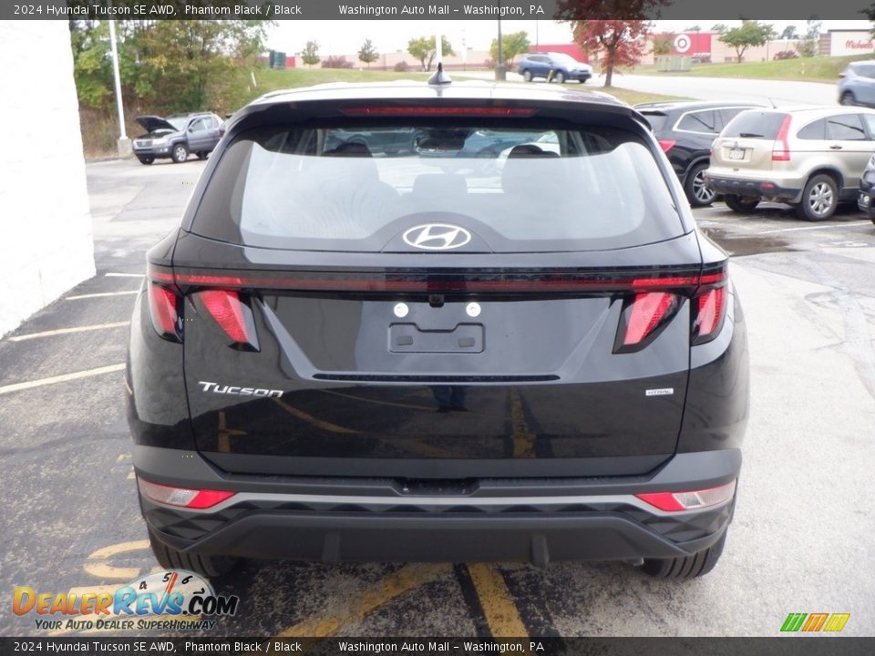 2024 Hyundai Tucson SE AWD Phantom Black / Black Photo #5