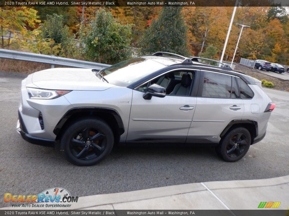 Silver Sky Metallic 2020 Toyota RAV4 XSE AWD Hybrid Photo #5