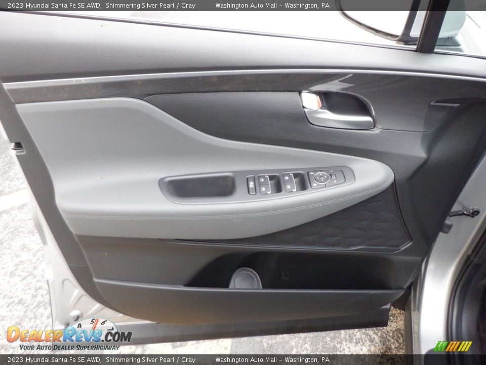 Door Panel of 2023 Hyundai Santa Fe SE AWD Photo #8