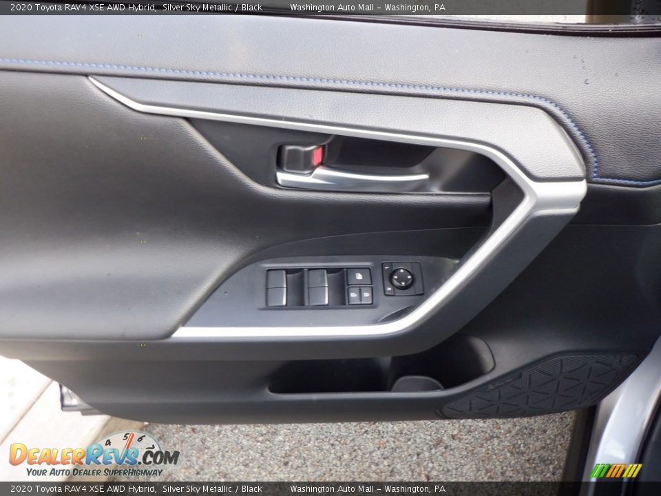 Door Panel of 2020 Toyota RAV4 XSE AWD Hybrid Photo #12