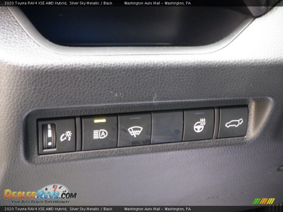 2020 Toyota RAV4 XSE AWD Hybrid Silver Sky Metallic / Black Photo #14