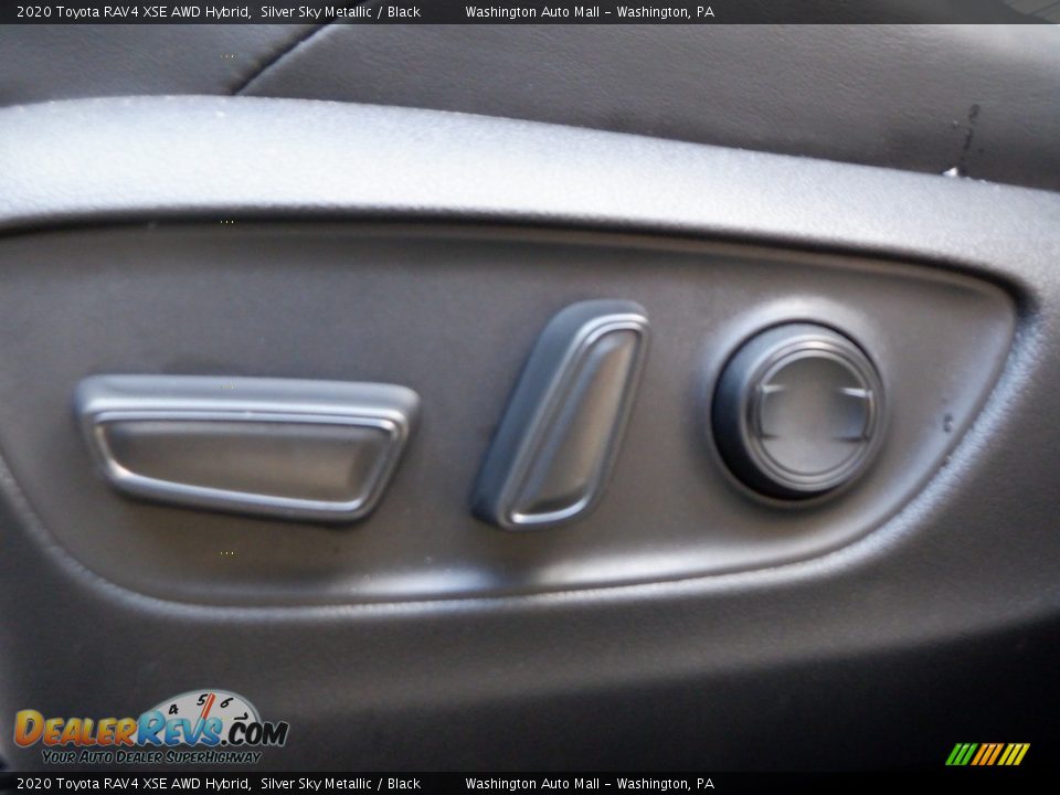 2020 Toyota RAV4 XSE AWD Hybrid Silver Sky Metallic / Black Photo #17