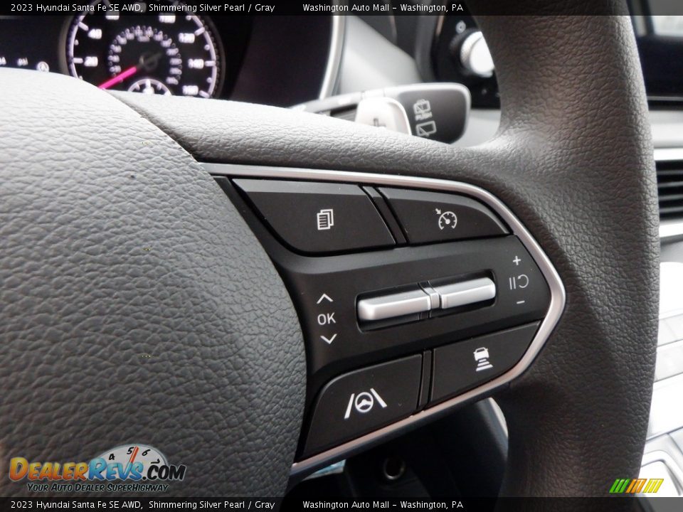 2023 Hyundai Santa Fe SE AWD Steering Wheel Photo #19