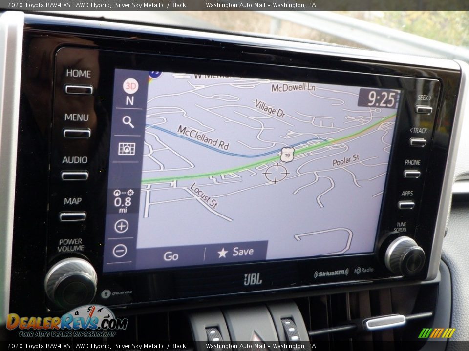 Navigation of 2020 Toyota RAV4 XSE AWD Hybrid Photo #23