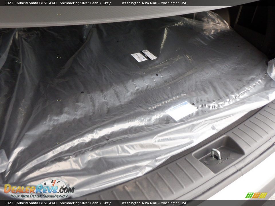 2023 Hyundai Santa Fe SE AWD Shimmering Silver Pearl / Gray Photo #22