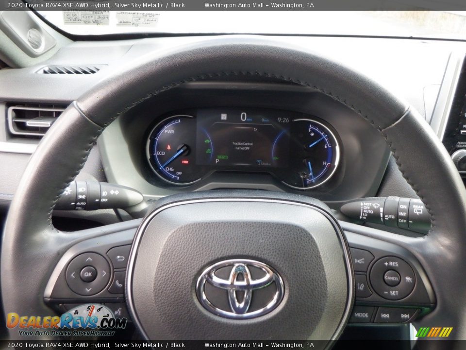 2020 Toyota RAV4 XSE AWD Hybrid Steering Wheel Photo #32