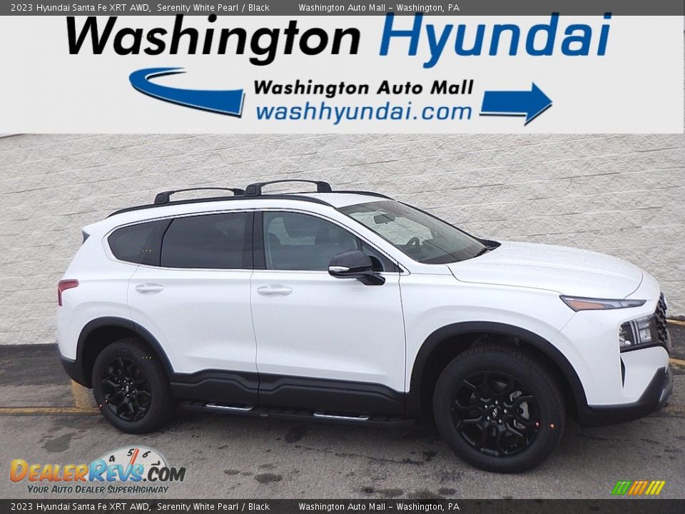 2023 Hyundai Santa Fe XRT AWD Serenity White Pearl / Black Photo #2