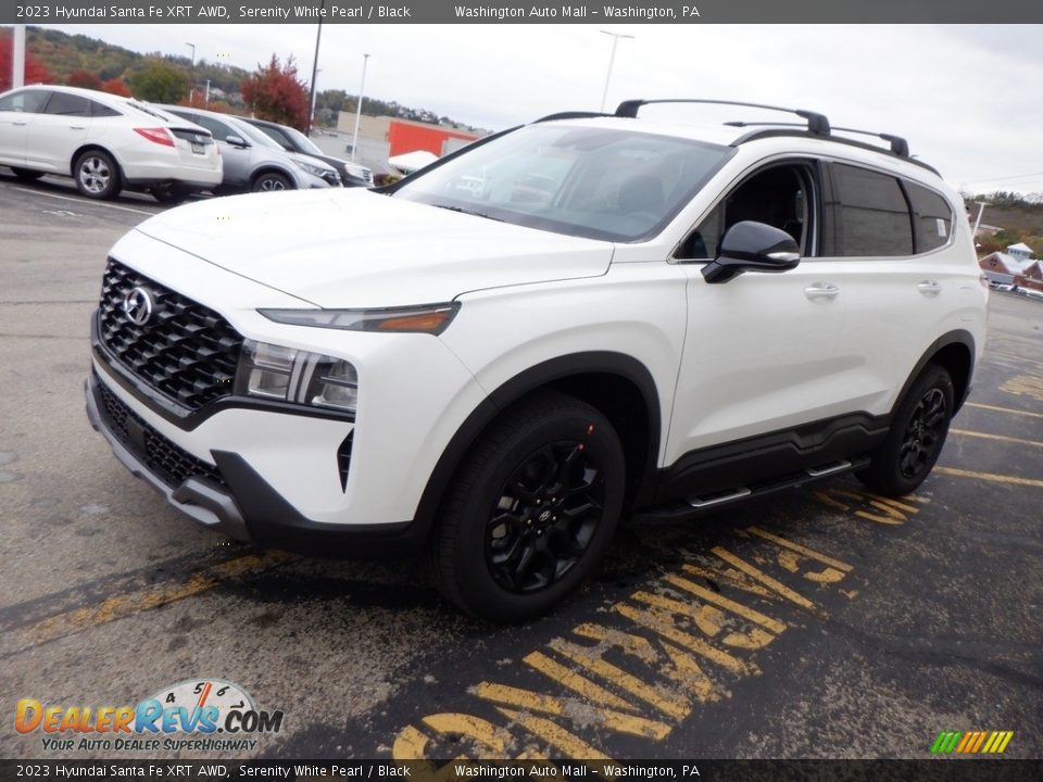 2023 Hyundai Santa Fe XRT AWD Serenity White Pearl / Black Photo #7