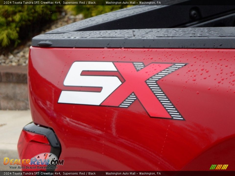 2024 Toyota Tundra SR5 CrewMax 4x4 Supersonic Red / Black Photo #4