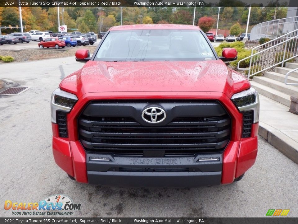 2024 Toyota Tundra SR5 CrewMax 4x4 Supersonic Red / Black Photo #5