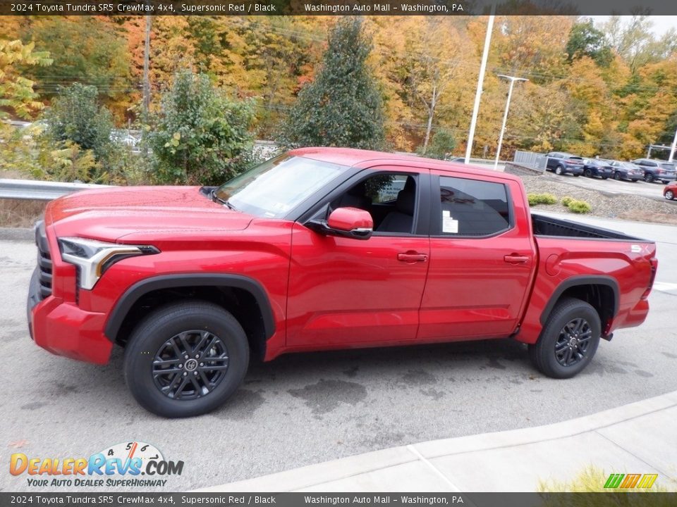 Supersonic Red 2024 Toyota Tundra SR5 CrewMax 4x4 Photo #7