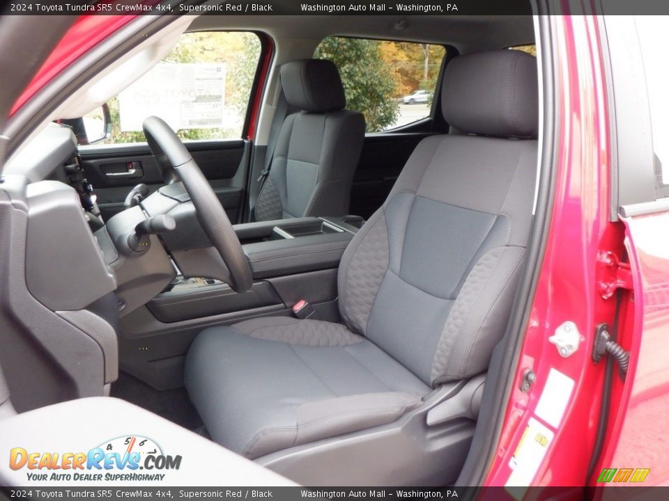 Front Seat of 2024 Toyota Tundra SR5 CrewMax 4x4 Photo #15